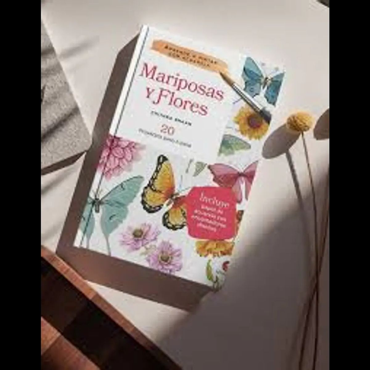 CONTRAPUNTO - MARIPOSAS Y FLORES. Aprende a pintar con acuarela