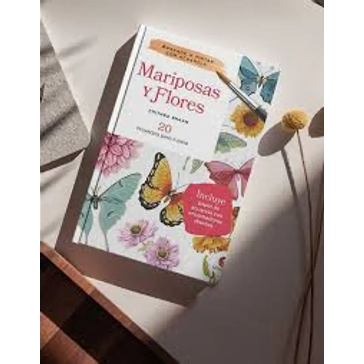 CONTRAPUNTO - MARIPOSAS Y FLORES. Aprende a pintar con acuarela