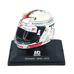 FORMULA 1 - Casco Sebastian Vettel Ferrari 2015 Spark Escala 1:5