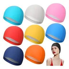 GENERICO - Pack 12 Gorro Natación Unisex Piscina Baño Impermeable