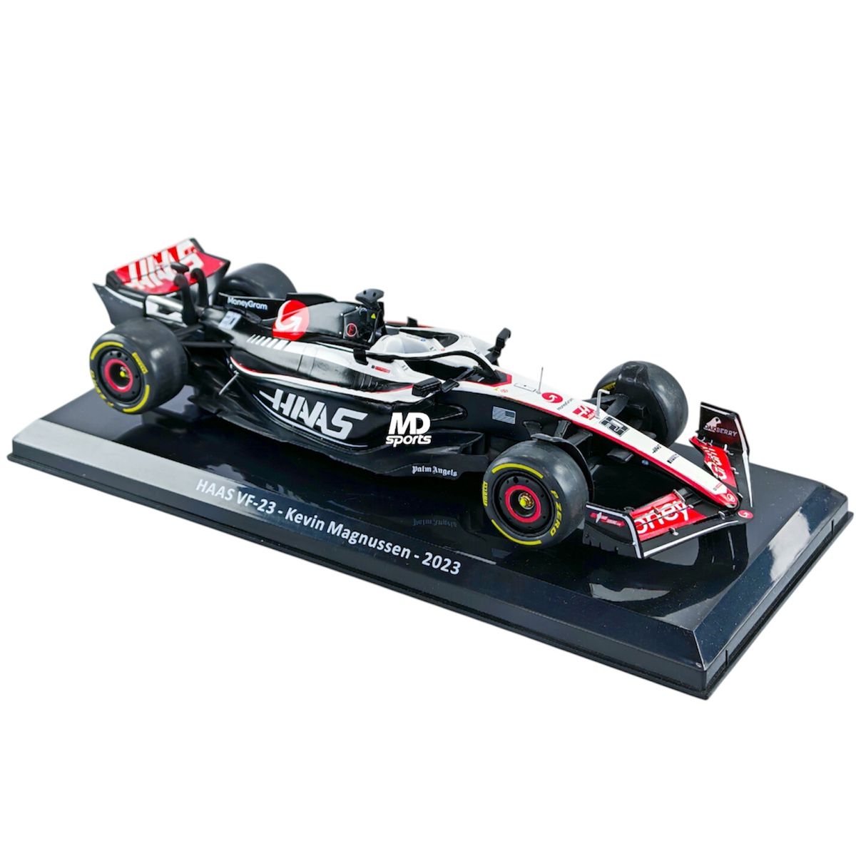 FORMULA 1 - Auto F1 Haas VF-23 2023 #20 Kevin Magnussen Caja Normal Premium Collect 1:24