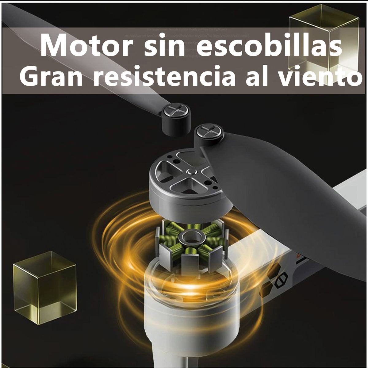 VIDITA - Drone FPV Con Pantalla Brushless Doble Cámara 4K 3 Baterías
