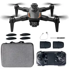 VIDITA - Drone FPV Brushless Doble Cámara Con Evitación De Obstáculos 3 Baterías Plegable