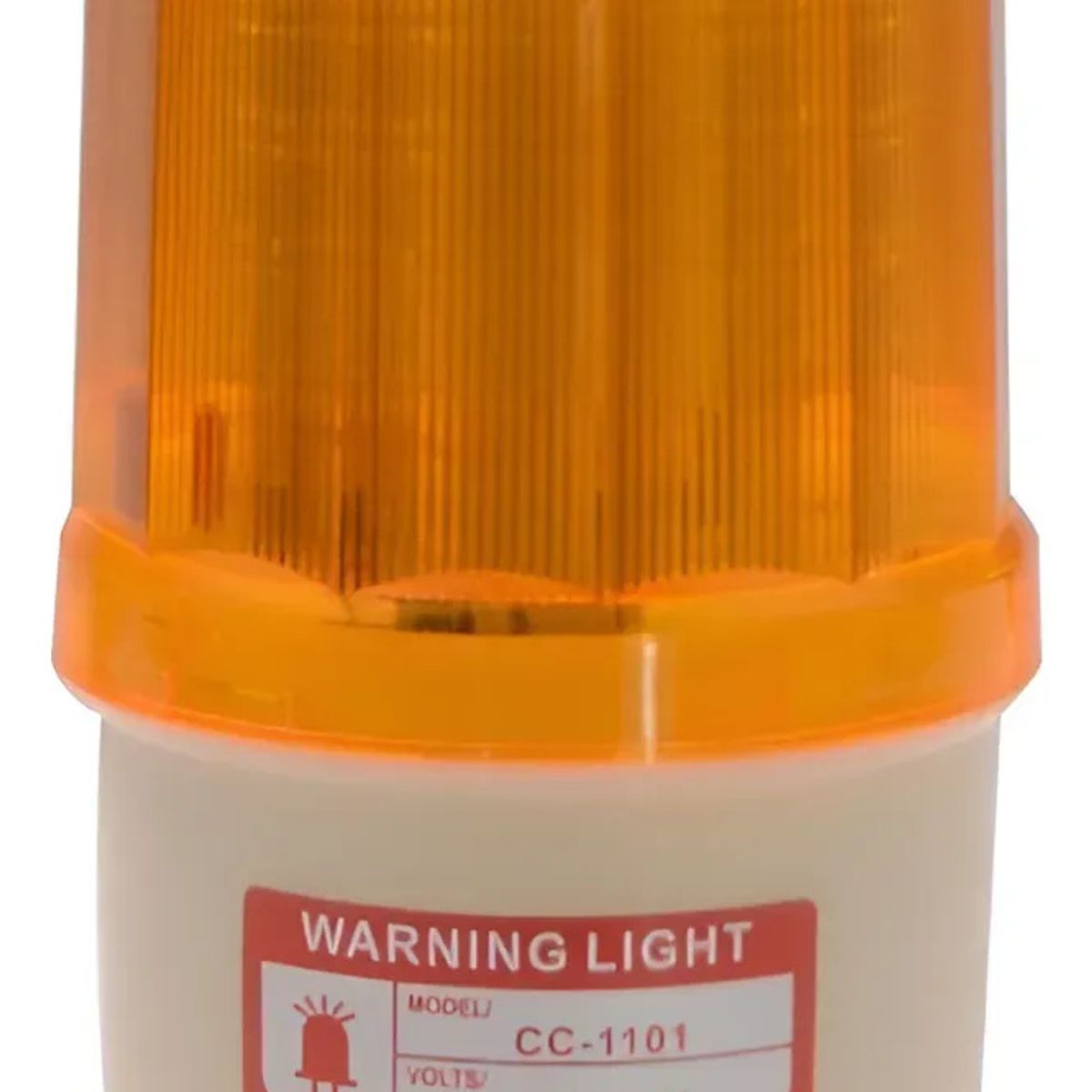 Baliza Giratoria Led Con Sirena 220v Amarilla Porton Alarma, marca KUANGYE - Foto Principal
