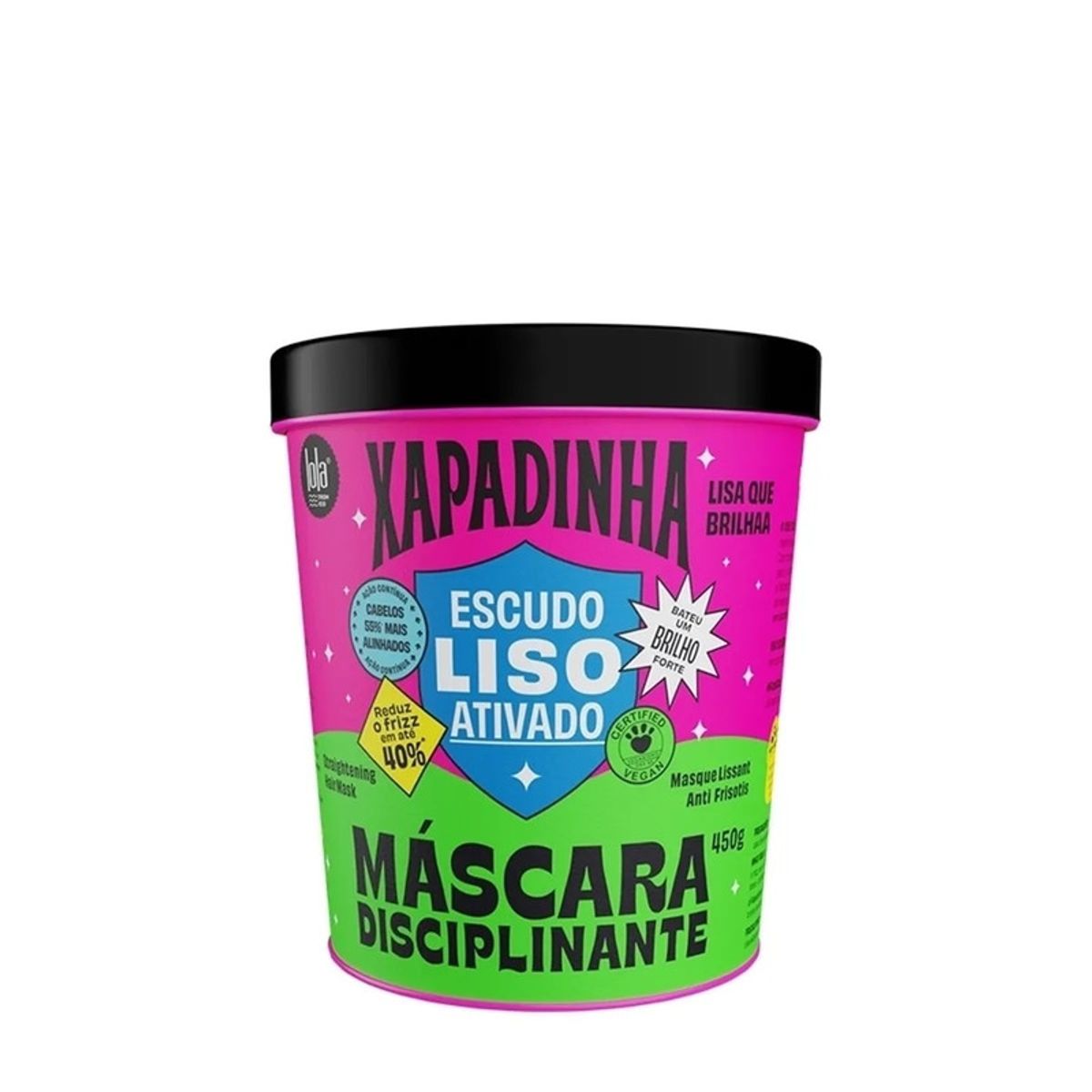 LOLA COSMETICS - XAPADINHA MASCARA DISCIPLINANTE 450G