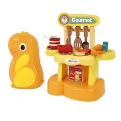 GENERICO - Juego de Cocina Infantil DIY Gourmet 2 en 1 - Diversión Infinita