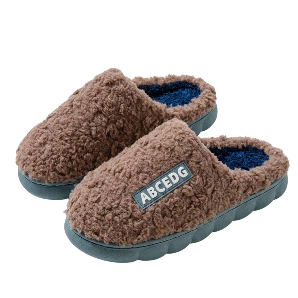 CRUSEC - Pantuflas de algodón de otoño e invierno para parejas