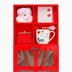 GENERICO - Kit de Regalo con Taza y Peluche - Ideal para Sorprender