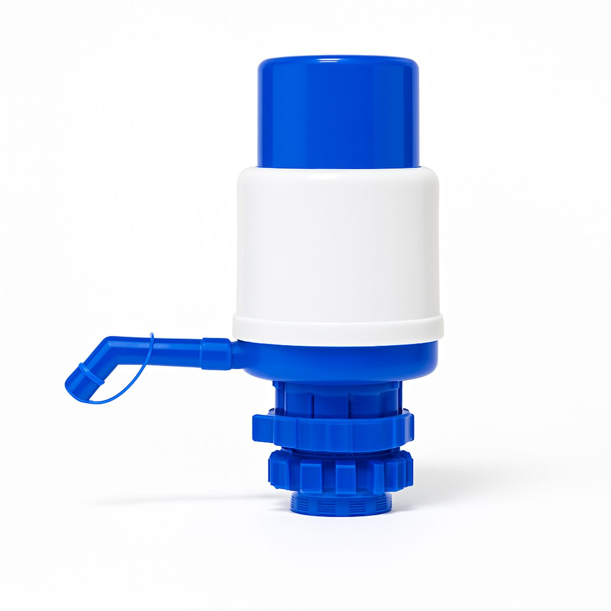 GENERICO - Dispensador de Agua Manual Azul y Blanco - Práctico y Eficiente