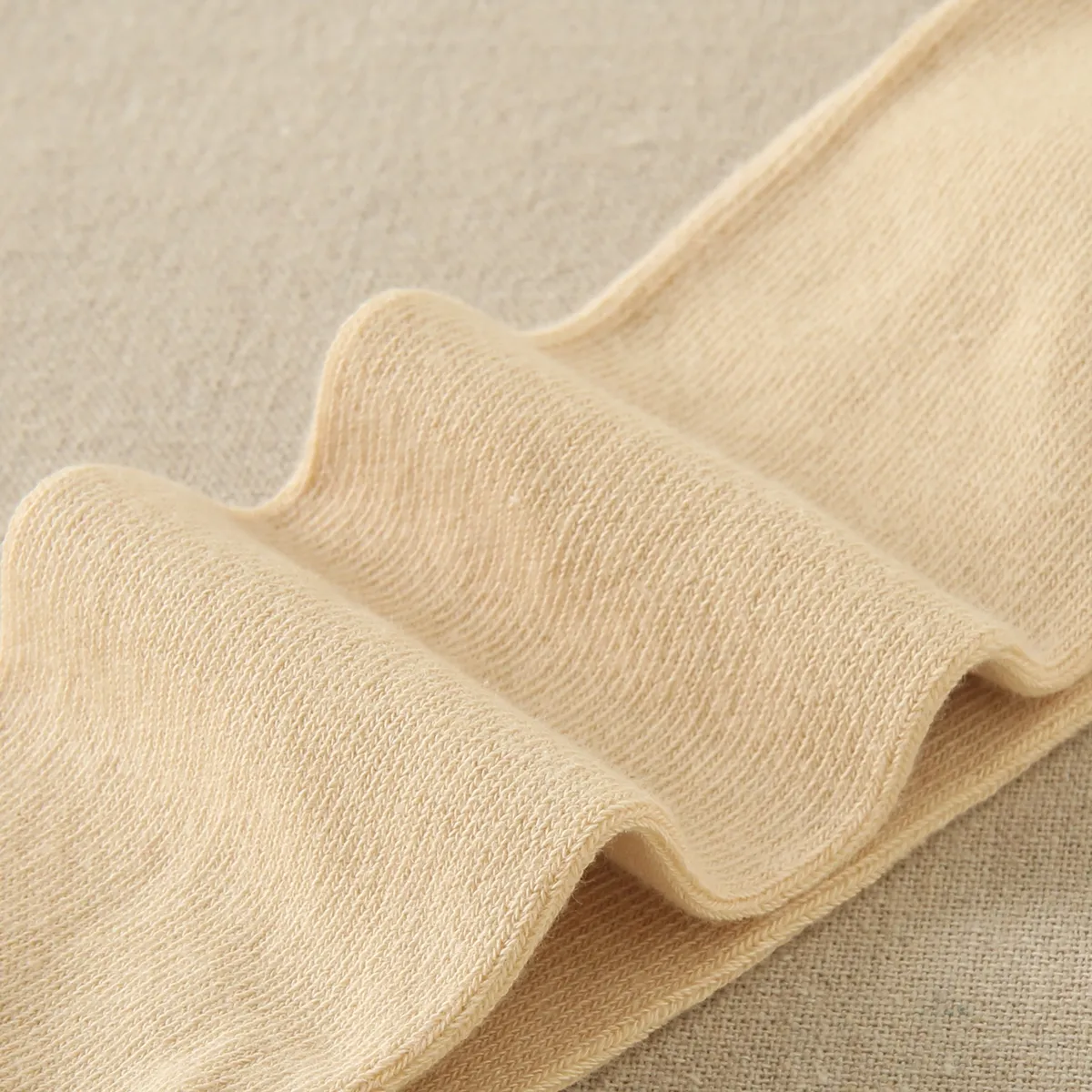 DADATI - Leotardo - panty liso bebé niña camel