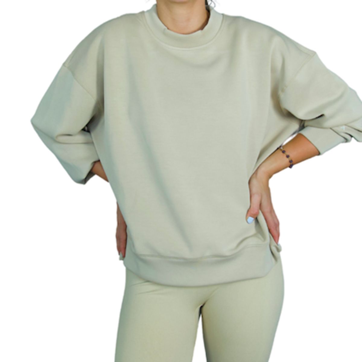 AM ACTIVE MOVA - Poleron Selene Beige