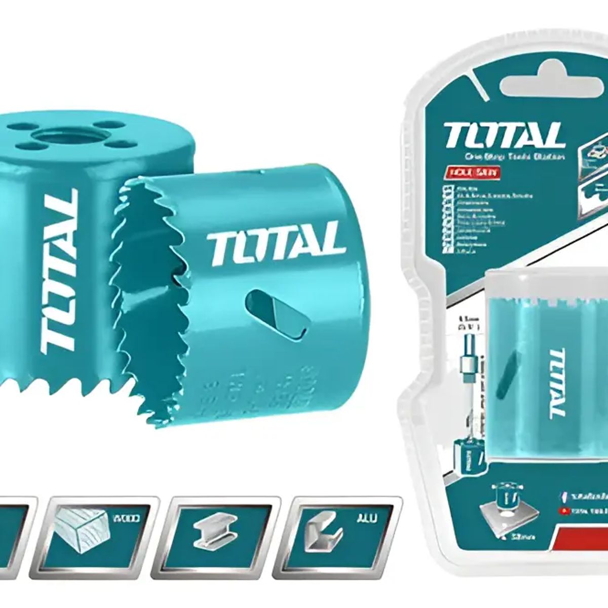 TOTAL - SIERRA COPA PARA METAL 19MM TOTAL