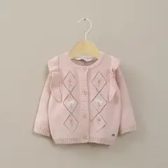 OPALINE - Chaleco Damasco Infant Niña
