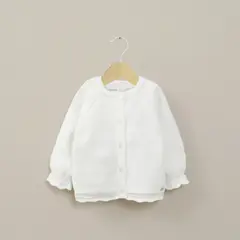 OPALINE - Chaleco Blanco Bebé Niña