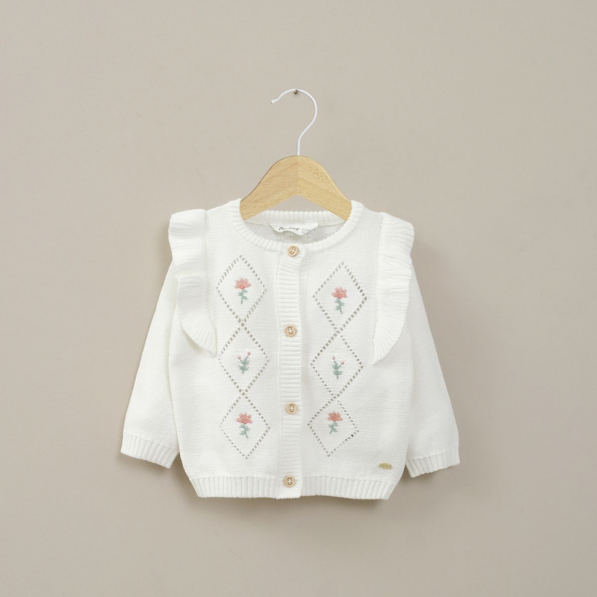 OPALINE - Chaleco Blanco Infant Niña