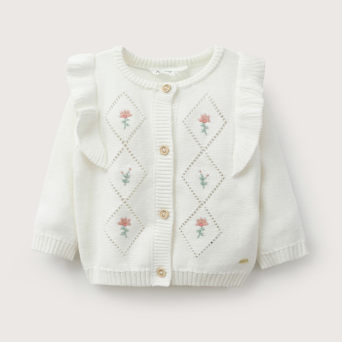 OPALINE - Chaleco Blanco Infant Niña