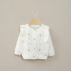 OPALINE - Chaleco Blanco Infant Niña