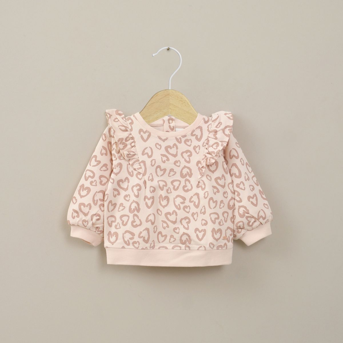 OPALINE - Poleron Damasco Infant Niña
