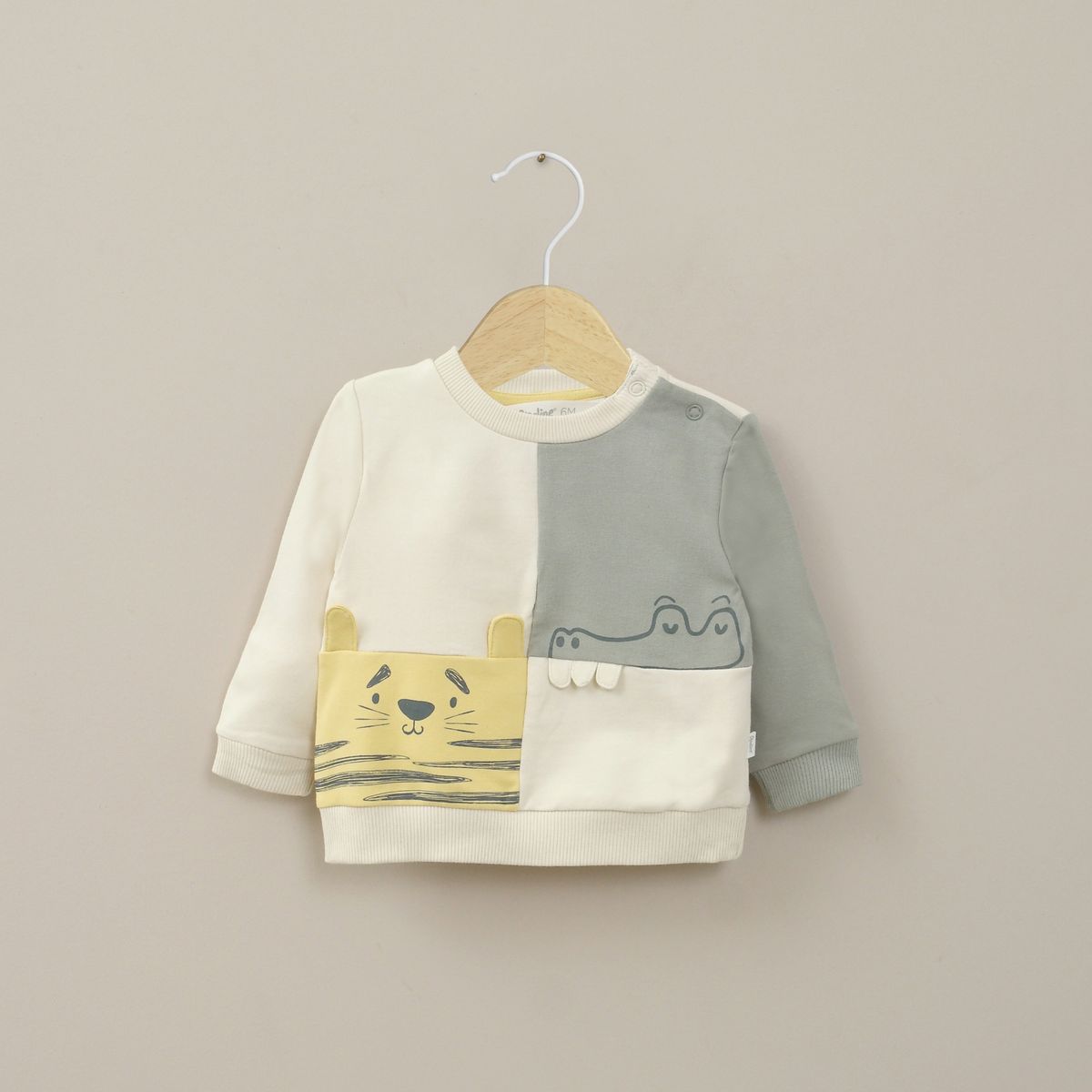 OPALINE - Poleron Beige Infant Niño
