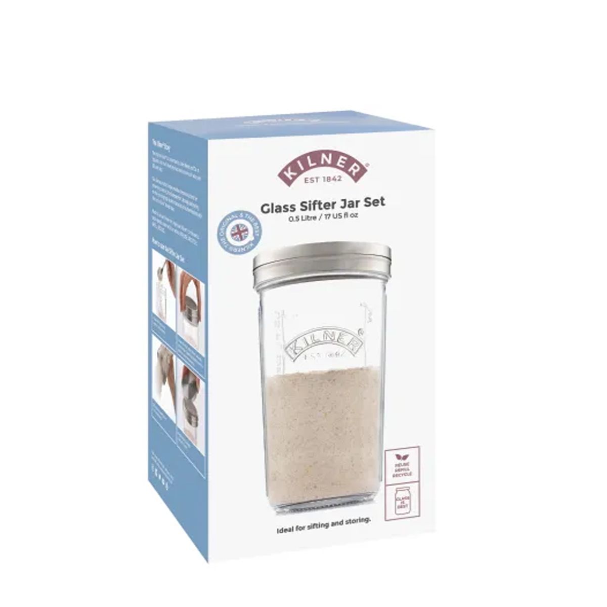 KILNER - Frasco Kilner para Espolvorear