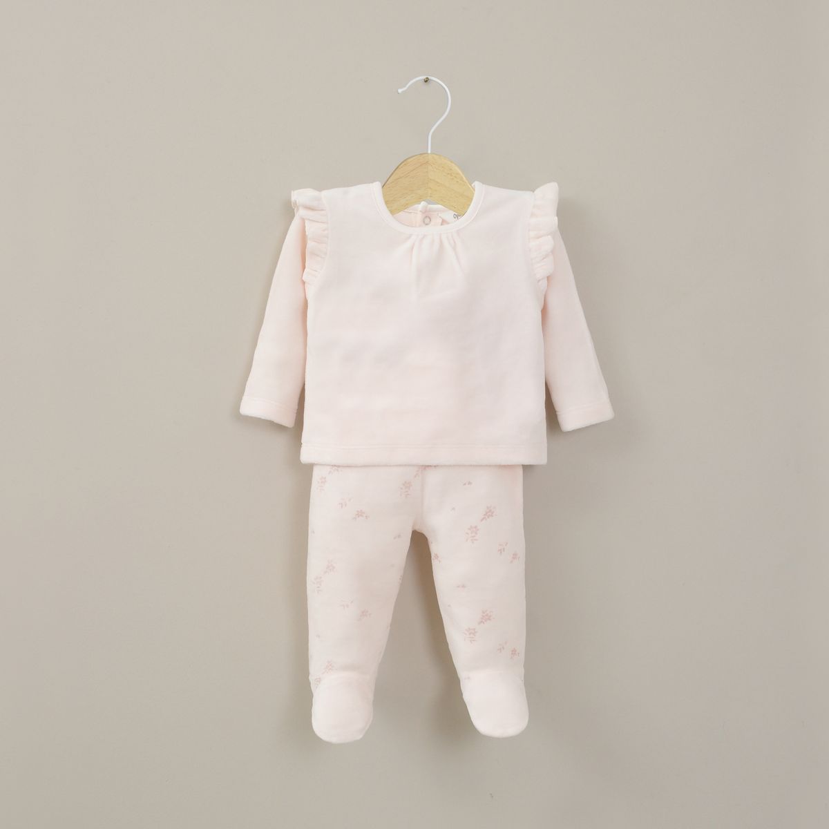OPALINE - Clemente Floreado Rosado Bebe Niña