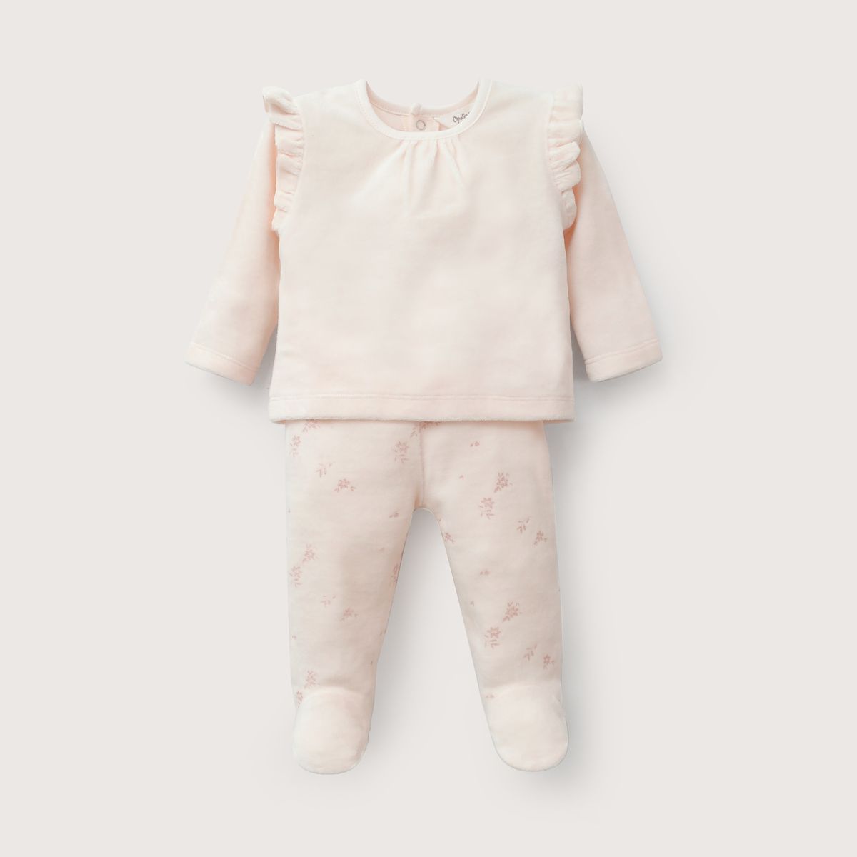 OPALINE - Clemente Floreado Rosado Bebe Niña