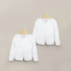 OPALINE - Camiseta Guante Blanco Ajuar Bebé Unisex