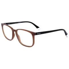 POLAROID - Lentes Hombre Rectangular Marrón Negro PLDD488-EWD-56