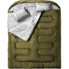 CRUSEC - Bolsa Dormir Ligera para Adultos Cálida y Compacta Camping