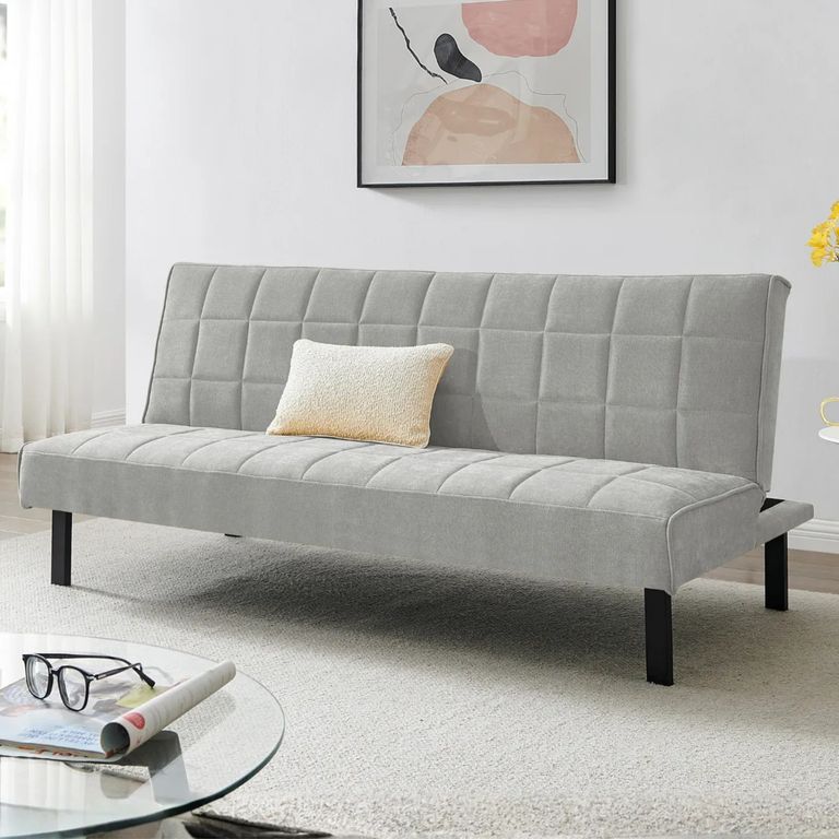 Futon Sky XT 3 cuerpos 185x93x83cm SXT-G Gris claro