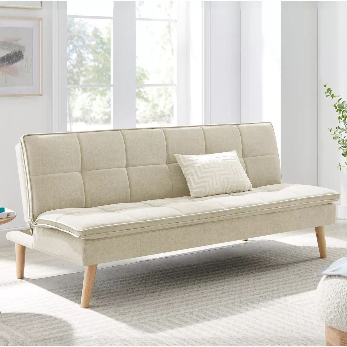 MOVELARIA - Futon Sky Q11 3 Cuerpos Beige 182x88x80cm SQ11-B