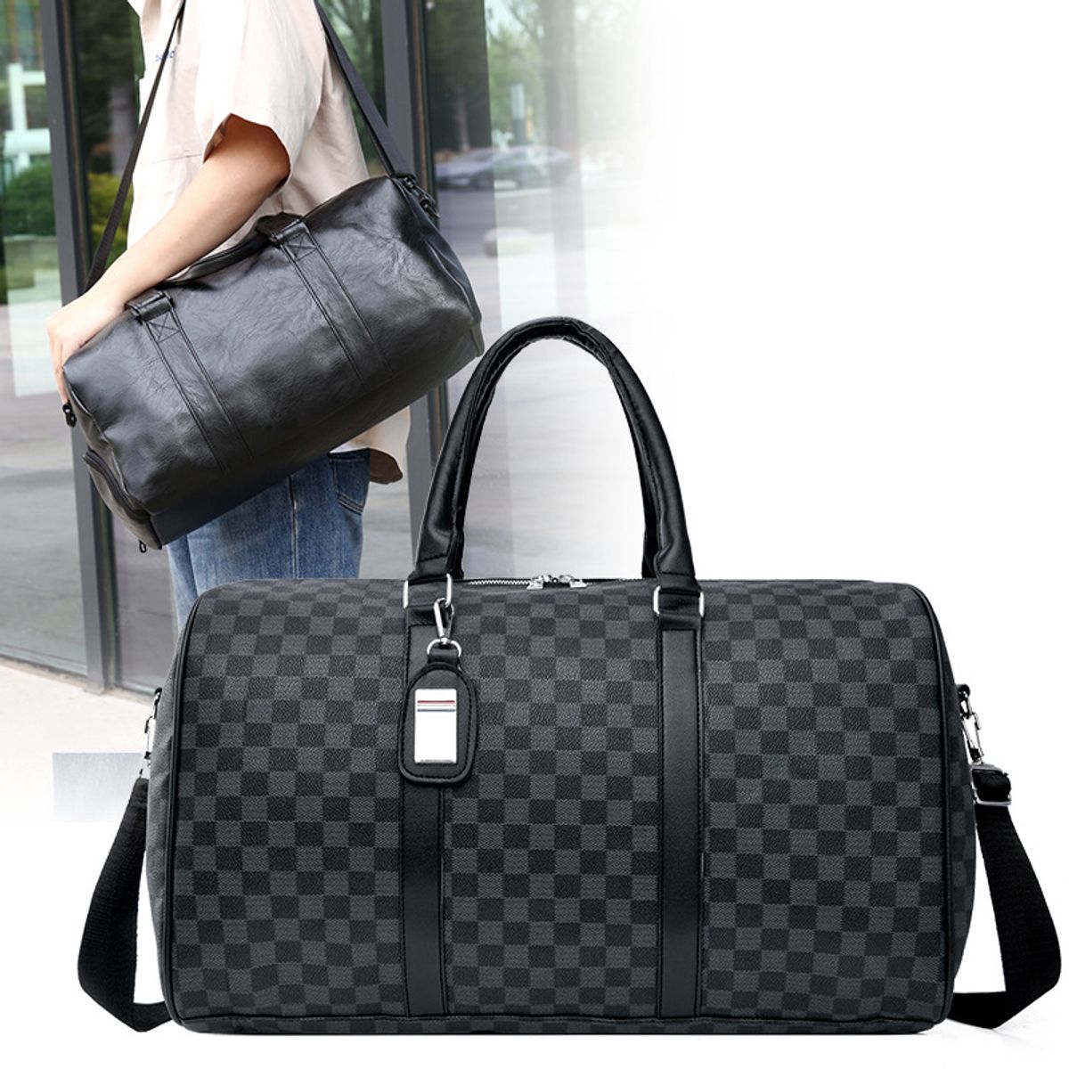 TIOZONEY - Bolso de viaje-Negro