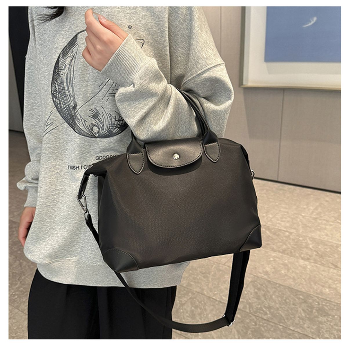 TIOZONEY - Bolso de viaje-Negro