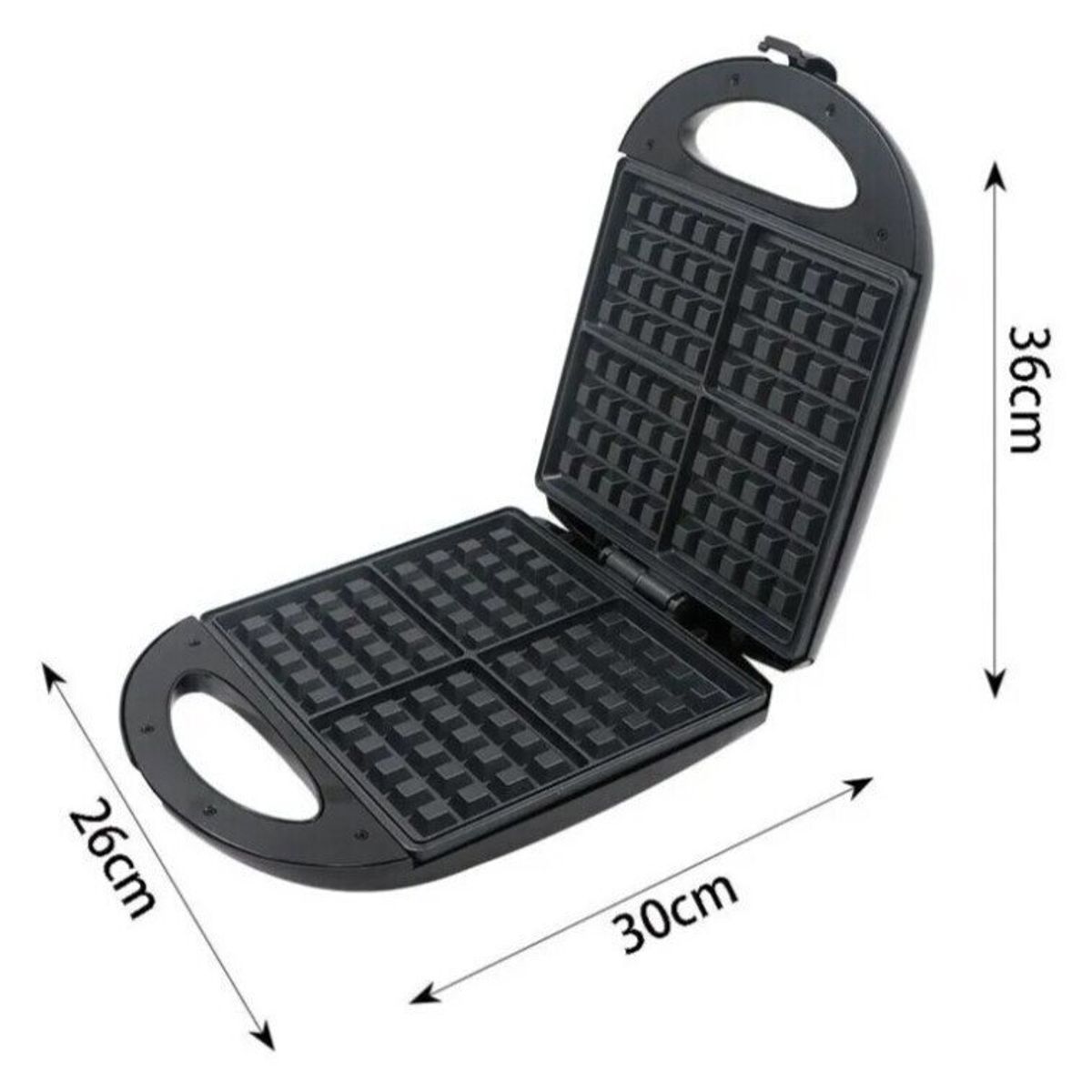 CHILE TENDENCIA - Waflera Cuádruple XL Máquina Waflera Eléctrica