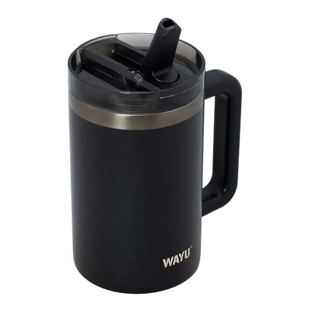 WAYU - VASO 650ML BLACK INSULATED MATTE WAYU