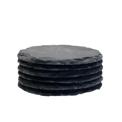 WAYU - SET POSAVASOS PIEDRA PIZARRA
