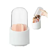 GENERICO - Organizador Para Brochas, Lápices y marcadores Cosméticos 360 Giratorio