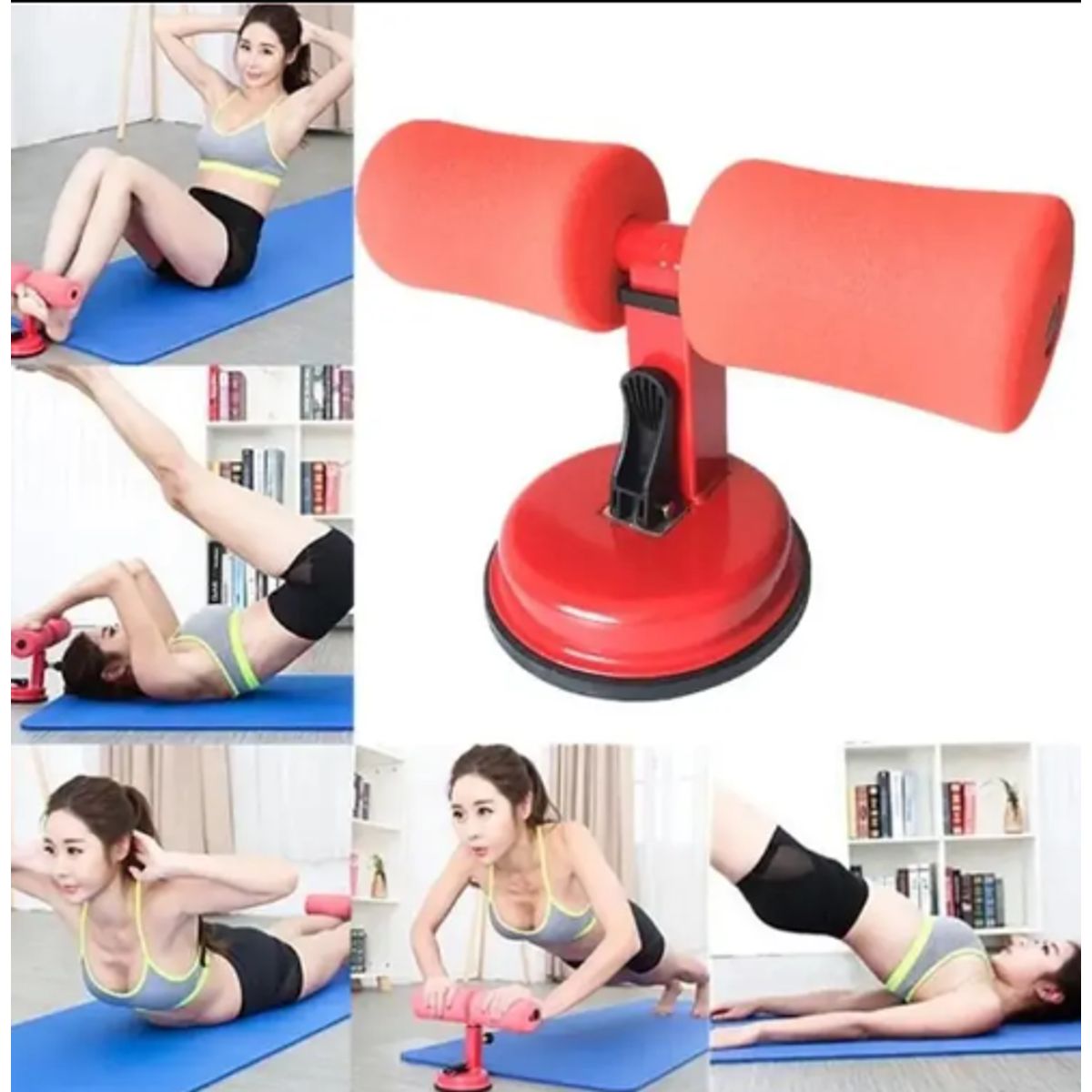 GENERICO - Maquina Ejercicios Portátil Abdominales Con Ventosa