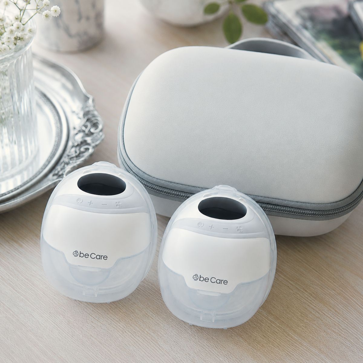 BECARE - Extractor Leche Materna Eléctrico Portátil Aspirador Nasal