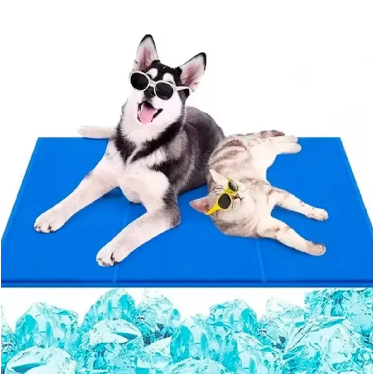 GENERICO - Manta Alfombra Refrescante Para Mascotas 90x50