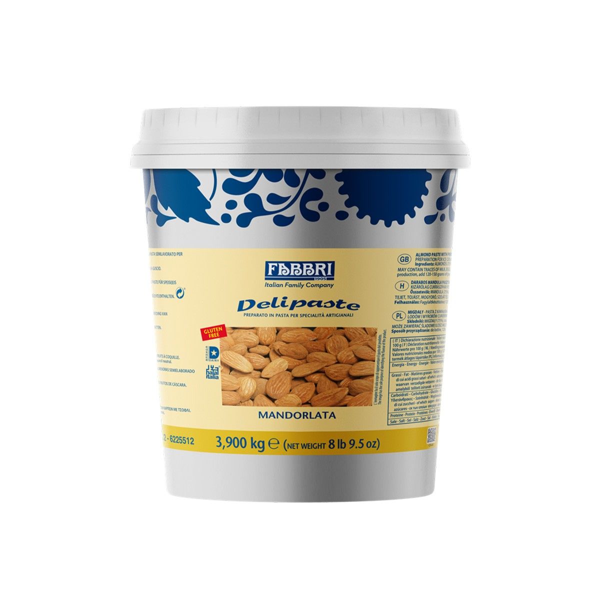GENERICO - Balde Pasta Concetrada Almendra 4.5Kg