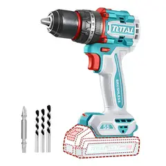 TOTAL TOOLS - Taladro Atornillador Percutor 20v 55nm Total Tidli205581