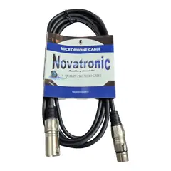 GENERICO - Cable de Microfono XLR a XLR 3 MT Blindado