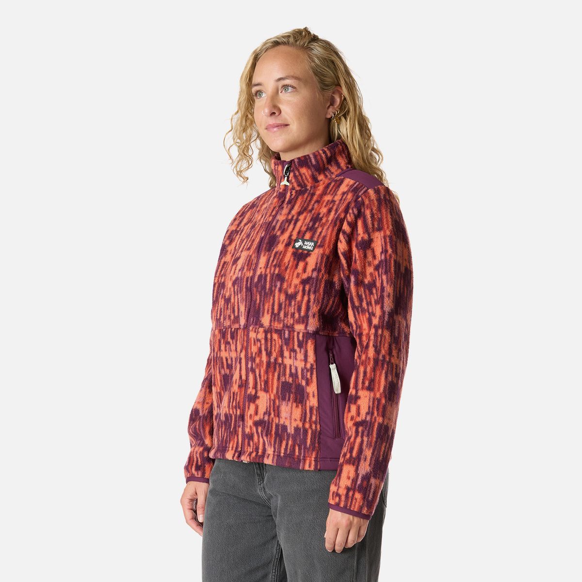 HAKA HONU - Polar Mujer Traro Print Terracota Haka Honu