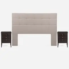 ROSEN - Set de Muebles Issey King Grafito