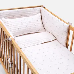 BABYROSEN - Protector de Cuna Algodón Jirafas