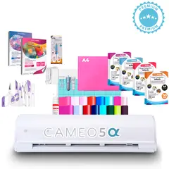 SILHOUETTE - Cameo 5 alpha + papeleria creativa K164