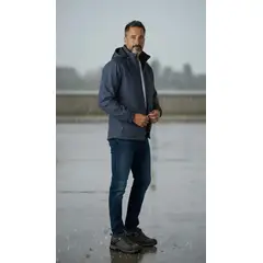 BLUE MOUNTAIN - Chaqueta Softshell Hombre Impermeable