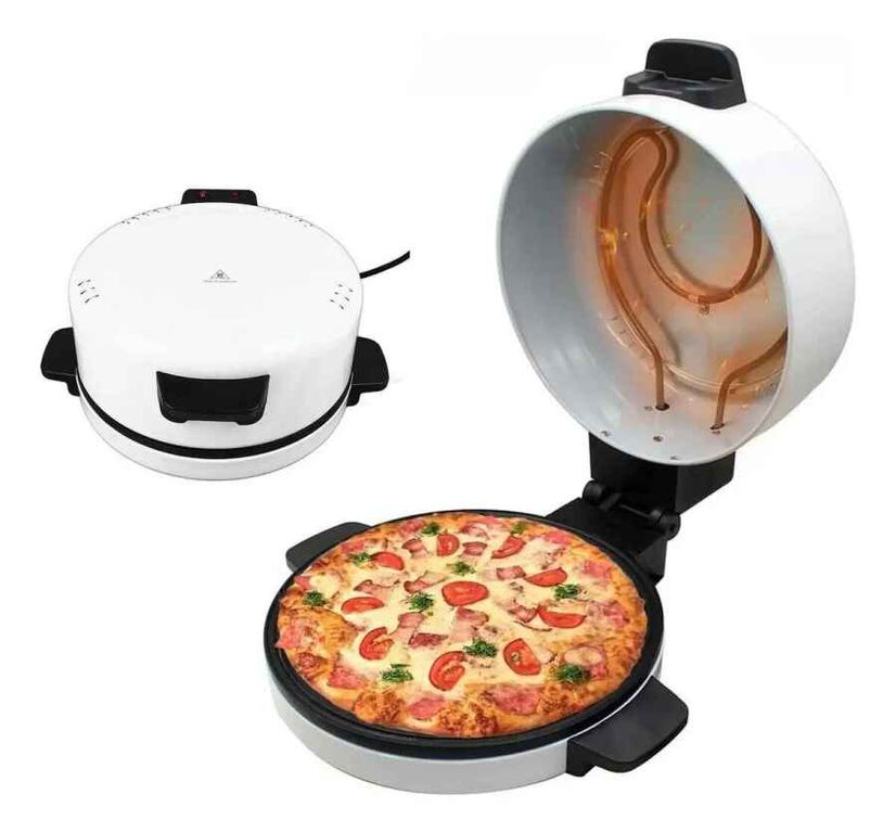 GENERICO Mini Pizza Gratinador Horno Pizzero Sarten Antiadherente