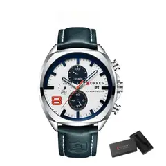 CURREN - Reloj Para Hombre Cronógrafo Calendario 8324 + Caja
